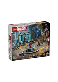 Resim Lego Super Heroes 76315 Iron Man's Laboratory: Hall Of Armor 