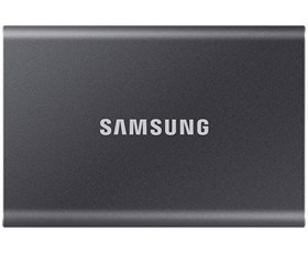 Resim Samsung MU-PC1T0T/WW 1TB T7 USB3.2 GEN2 Type C Gri Taşınabilir SSD 