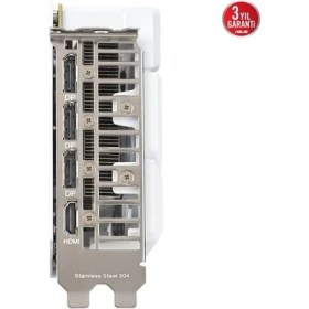 Resim Asus Dual 16gb Rtx 5060 Ti 016g Gddr7 128bit Whıte Edıtıon 