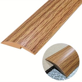 Resim Kendinden Yapışkanlı Zemin Suni Deri Şeridi ve Halı Geçiş Bandı - Basamak Kenarları İçin Uygun, Mükemmel Dikiş Kaplama, Kıvrılma Önleyici, Kolay Kurulum, 100cm/39.3 inç 