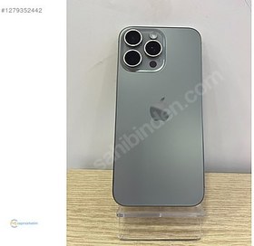 Resim Apple iPhone 15 Pro İkinci El TR | 128 GB | Natürel Titanyum 
