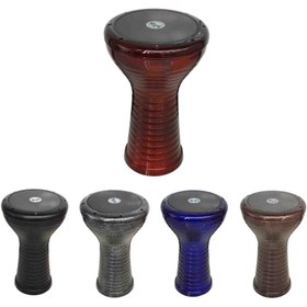 Resim Manuel Raymond DDDWRD Döküm Darbuka (Bordo) | Desenli Gövde Profesyonel Aksam 