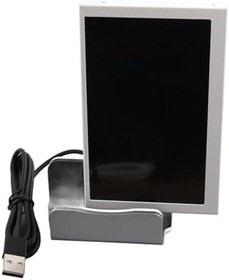 Resim IPS Tip C İkincil Ekran Mini Bilgisayar Veri Monitörü Ev Ofis Çalışmaları Oyun Eğlence (Beyaz) 