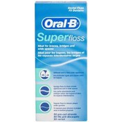 Resim Oral-B Super Floss Diş İpi 50'li x 3 Paket 