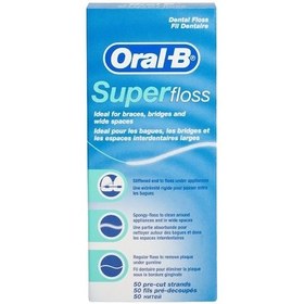 Resim Oral-B Super Floss Diş İpi 50'li x 3 Paket 