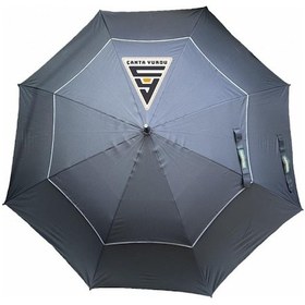 Resim Marlux April A-252g Protokol Vale Şemsiyesi Çift Katmanlı Şemsiye 130 CM Siyah 