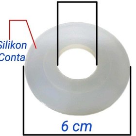 Resim Serel Gömme Rezervuar İç Takım Silikon Boşaltma Contası Çok Renkli 