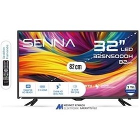 Resim Senna 32SN5000H 32" 82 Ekran Uydu Alıcılı Led Tv 