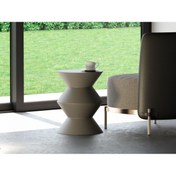 Resim Echo Furniture Neva Açık Platin Gri Sehpa 