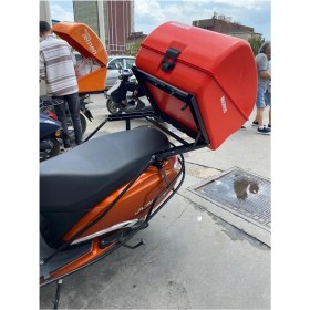 Resim Nazilli Avm Jüpiter 125 Damperli Kurye Paket Çanta Demiri 