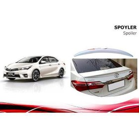 Resim Toyota Corolla Uyumlu Wing Spoiler 2013-2018 