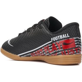 Resim Tuğba Ortopedi 233 Erkek Çocuk Futsal Ayakkabı Siyah 