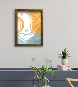 Resim Bk Gift Otel Odası Konseptli Doğal Masif Ahşap Çerçeveli Tablo 45 (551119841) 