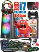 Resim WARBOX Wudu I7 Turbo:3.46ghz 16gb Ram 240gb Ssd 250gb Hdd R7 240-4gb E.kartı 19" Monitör Gaming Pc 