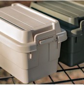 Resim Novahub Kamp & Piknik Baharat Kutusu - Taşınabilir Plastik Saklama Kabı Siyah Siyah 