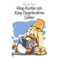 Resim Kitap Kurtları İçin Kitap Değerlendirme Defteri 
