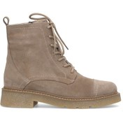 Resim Elit Zorivelle Kadın Hakiki Nubuk Deri Klasik Bot Vizon Vizon 