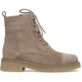 Resim Elit Zorivelle Kadın Hakiki Nubuk Deri Klasik Bot Vizon Vizon 