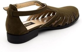 Resim 220788 Haki Büyük Numara Bayan Ayakkabıları 