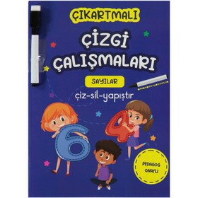 Resim Civil Books Çizgi Alıştırmaları Sayılar 