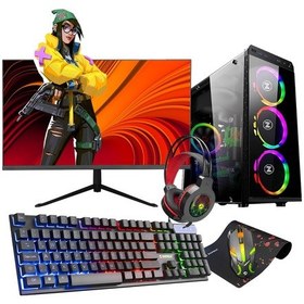 Resim Zeiron ZX140 i5-3470 16 GB 1 TB+256 GB GT730 23.8" Free Dos Masaüstü Oyuncu Bilgisayarı 