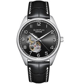 Resim Quantum Qmg1241.351 Safir Cam Otomatik Erkek Kol Saati Metalik Gri 