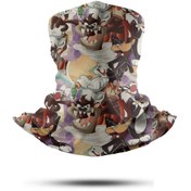 Resim MİKİ STORY Çizgi Film Karakterlerli Bandana /boyunluk Outdoor Motosiklet Bandana BNDNMDL9 