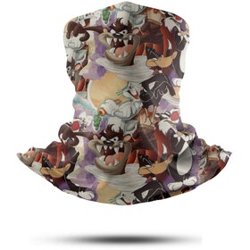 Resim MİKİ STORY Çizgi Film Karakterlerli Bandana /boyunluk Outdoor Motosiklet Bandana BNDNMDL9 