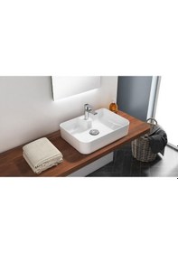 Resim Tezgah Üstü Set Üstü Lavabo 35 50 Delikli Quarter Bath Rapid Line Line Diğer 