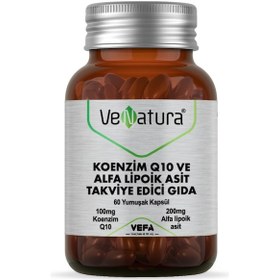 Resim Venatura Qoenzim Q10 ve Alfa Lipoik Asit 60 Kapsül 