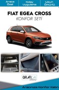 Resim GRAFICAR DESIGN Fıat Egea Cross Konfor Seti - Kumaş Kaplama Izolasyon Amaçlı Ürün / Tüm Model Yılları Uyumlu 