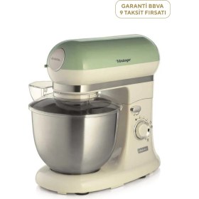 Resim Allians Yeşil Vintage Mutfak Şefi 1200 W, 5.5 L, Güçlü ve Şık Tasarım 