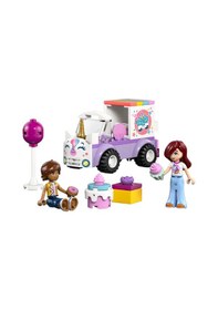 Resim LEGO® Friends Tek Boynuzlu At Pasta Dağıtım Arabası 42675 - 4 yaş ve üzeri çocuklar için Yaratıcı Oyuncak Yapım Seti (67 Parça) 