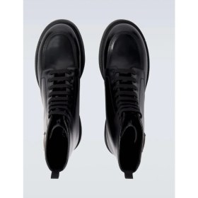 Resim Prada Sport Komple Deri Metal Logolu Bot 