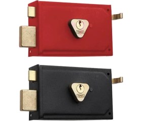 Resim Kare Tirajlı Kilit - Karşılıklı Dış Kapı Kilidi 