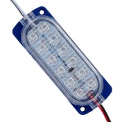 Resim Parlak Yanıp Sönen Mavi Modül LED 2835 24 Volt 1.2 Watt (5047) 