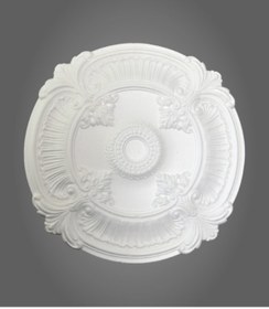 Resim yeditepe osmanlı Roma Desenli Tavan Lamba Göbeği - 50 Cm 