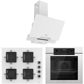 Resim Ferre New Akion Silent Ankastre Set ( Qep63cb-ss206-d064sa ) 