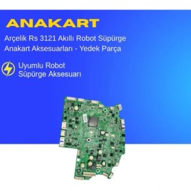 Resim Ümit Maker Arçelik Rs 3121 Akıllı Robot Süpürge Anakart Aksesuarları - Yedek Parça 
