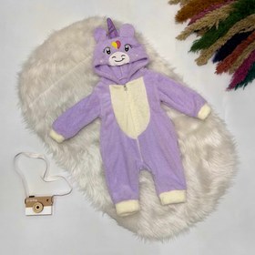 Resim Kız Tulum Unicorn Kostümlü Welsoft - 12 Aylık 