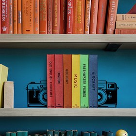 Resim KT-027 Dekoratif Metal Kitap Tutucu | ByLamp 