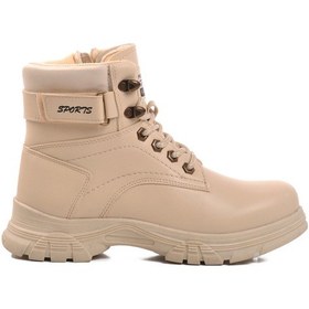 Resim Bej İçi Polarlı Kadın Bot 24035 Z Bej 