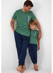 Resim Roly Poly 3019 Afterwave Erkek Çocuk Kısa Kol Pijama Takım 001 