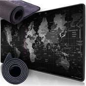 Resim Aksesuarcı Büyük Boy Xxl Mousepad Dünya Desenli 90x40cm Oyuncu Gamer Gaming Mouse Pad Yüksek Kalite 
