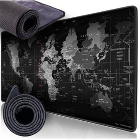 Resim Aksesuarcı Büyük Boy Xxl Mousepad Dünya Desenli 90x40cm Oyuncu Gamer Gaming Mouse Pad Yüksek Kalite 