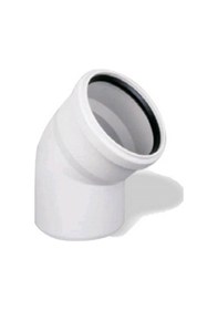 Resim 110x45 Açık Dirsek Gm Pipe 