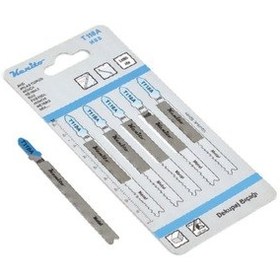 Resim Kenito Dekupaj Testere Bıçağı T118a Metal 5'Lİ 