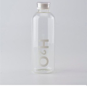 Resim H2o 1lt Borosilikat Cam Matara Beyaz Beyaz 