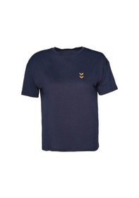 Resim Hummel Sajar S/s 912340-7459 Lacivert Kadın T-shirt Lacivert 