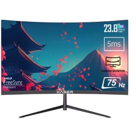 Resim Xaser XS-C238FHD 5ms 75Hz VGA HDMI 1920X1080 23.8" Curved Gaming Monitör 